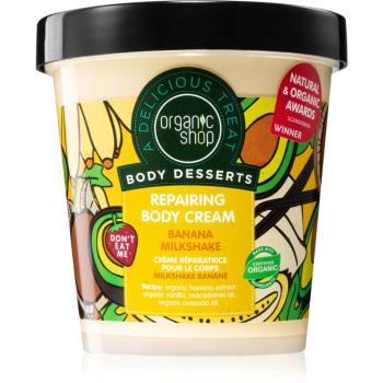 Organic Shop Body Desserts Banana Milkshake regeneračný telový krém 450 ml