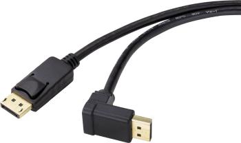 Renkforce DisplayPort prepojovací kábel #####DisplayPort Stecker, #####DisplayPort Stecker 2.00 m čierna SP-9163792 pozl