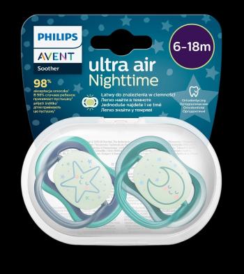 PHILIPS AVENT Cumlík Ultra air nočný 6-18m chlapec 2 ks