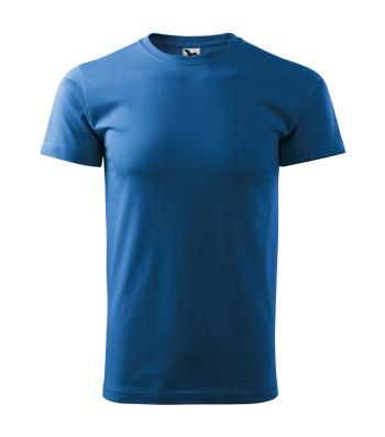 MALFINI Pánske tričko Basic - Azúrovo modrá | XS