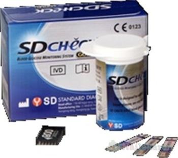 SD Check Gold Prúžky testovacie ku glukomeru 2 x 25