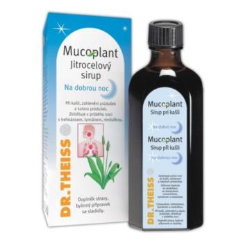 DR. THEISS Mucoplant skorocelový sirup pri kašli Na dobrú noc 250 ml