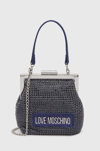 Kabelka Love Moschino tmavomodrá farba, JC4043PP1LLP100A