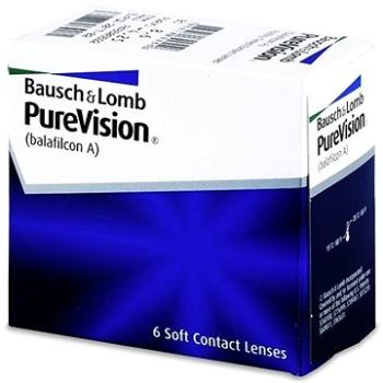 PureVision (6 šošoviek) dioptrie: -1,25, zakrivenie: 8,30 (785811031848)