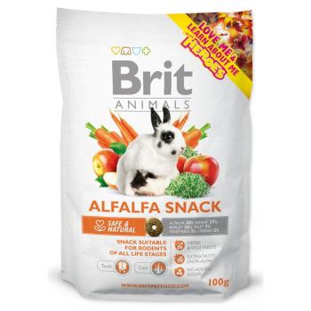 BRIT ANIMALS SNACK ALFALFA FOR RODENTS 100 G (295-100014)