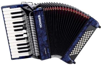 Hohner Bravo II 60 Dark Blue Klávesový akordeón