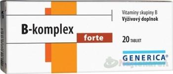 Generica B-komplex Forte 20 tabliet