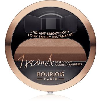 Bourjois 1 Seconde očné tiene pre okamžité dymové líčenie odtieň 06 Abracada'brown 3 g