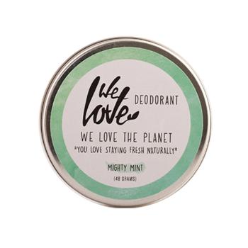 Prírodný krémový deodorant "Mighty Mint" We love the Planet 48 g