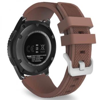 Huawei Watch GT3 46mm Silicone Sport remienok, Brown