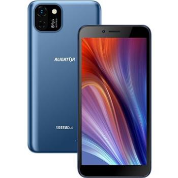 Aligator S5550 Duo 16 GB modrý (AS5550BE)