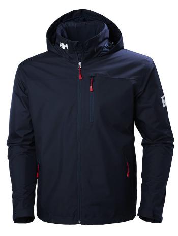 Helly Hansen Men's Crew Hooded Midlayer Sailing Jacket Jachtárska bunda Navy XS