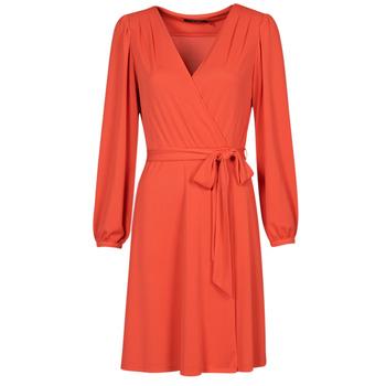 Lauren Ralph Lauren  Krátke šaty SHAVILYA-LONG SLEEVE-DAY DRESS  Oranžová