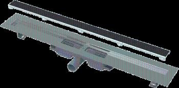 Podlahový žľab Alca bez okraja s roštom pre vloženie dlažby a zníženou výškou APZ115300
