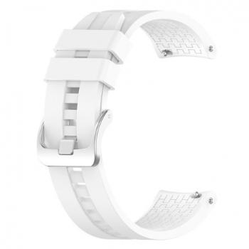 Huawei Watch GT3 46mm Silicone Cube remienok, White