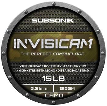 Sonik vlasec subsonik invisicam snag leader camo 100 m - 0,65 mm 65 lb