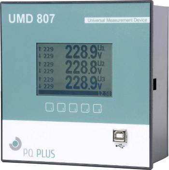 PQ Plus UMD 807EL  Univerzálne meracie zariadenie - montáž na panel - Ethernet UMD série - 512 MB pamäte