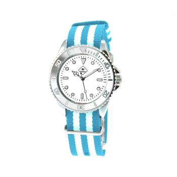 Pánske náramkové hodinky Roadsign Broome R14042, bielo-modrá