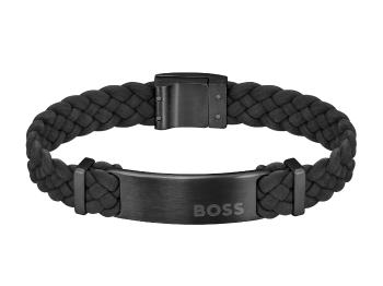 Hugo Boss Fashion pánsky semišový náramok Dylan 1580608 19 cm