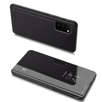 MG Clear View knižkové puzdro na Samsung Galaxy A32 5G / A13 5G, čierne
