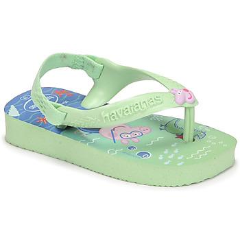 Havaianas  Žabky BABY PEPPA PIG  Zelená