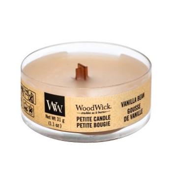 Woodwick Vanilla Bean vonná sviečka 31 g