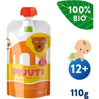 SALVEST Muuti BIO Banán, broskyňa a mango s ryžovým proteínom (110 g) (4740073072875)