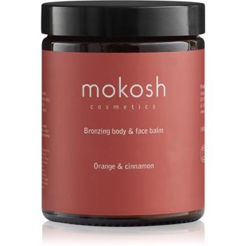 Mokosh Orange & Cinnamon samoopaľovací balzam na telo a tvár 180 ml