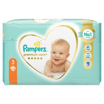 PAMPERS Premium Care Value Pack Minus veľ.3 Detské plienky 6-10 kg 40 ks