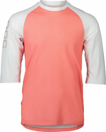 POC MTB Pure 3/4 Jersey Ammolite Coral/Hydrogen White S