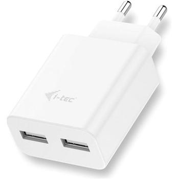 i-tec USB Power Charger 2 Port 2.4A White (CHARGER2A4W)