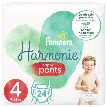 PAMPERS Harmonie Plienkové nohavičky Veľkosť 4, 24 ks, 9-15 kg
