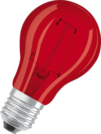 OSRAM 4058075433946 LED  En.trieda 2021 G (A - G) E27 klasická žiarovka 2.5 W = 15 W červená (Ø x d) 60 mm x 105 mm  1 k
