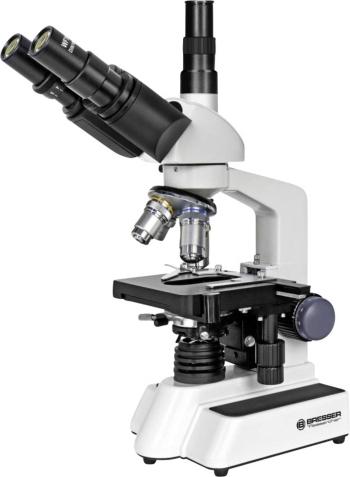 Bresser Optik  mikroskop s prechádzajúcim svetlom trinokulárny 1000 x spodné svetlo
