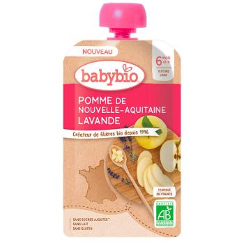 BABYBIO Jablko levandule 120 g