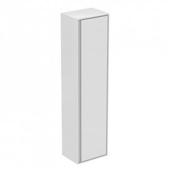 Kúpeľňová skrinka vysoká Ideal Standard Connect Air 40x30x160 cm v kombinácii šedý dub / biela mat E0832PS
