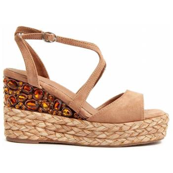 Leindia  91221  Espadrilky Hnedá