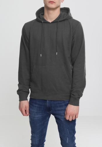 Urban Classics Basic Terry Hoody charcoal - 4XL