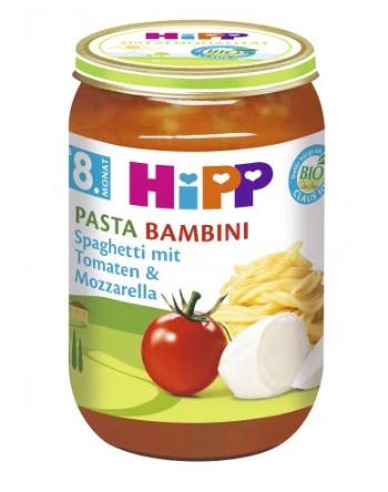 HiPP Príkrm Špagety s rajčinami a mozzarellou Junior menu 220 g
