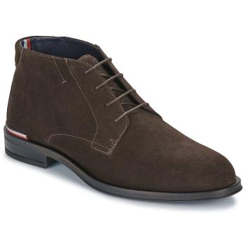 Tommy Hilfiger  CORE RWB HILFIGER SUEDE L BOOT  Polokozačky Hnedá