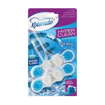 KOLORADO WC BLOK HYPER CLEAN DUO - AQUA SPLASH 2X45G