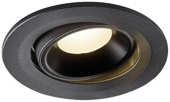 SLV NUMINOS MOVE S 1005340 LED vstavané svetlo čierna  teplá biela je možné namontovať na strop