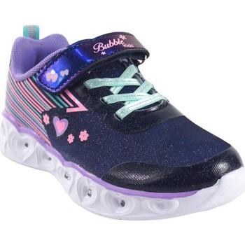 Bubble Bobble  Univerzálna športová obuv Športové dievča  a3637 modrá  Ružová