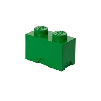 LEGO Úložný box 125 x 250 x 180 mm - tmavo-zelený (5706773400249)