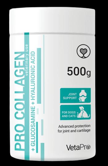 VetaPro Pro Collagen kolagén pre psy a mačky 500g