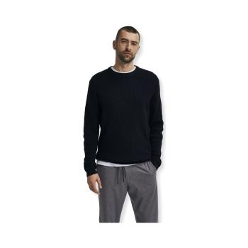 Selected  Noos Rocks Knit L/S - Black  Svetre Čierna