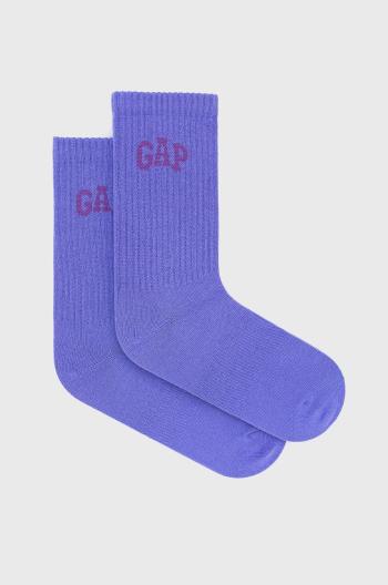 Ponožky GAP pánske, fialová farba