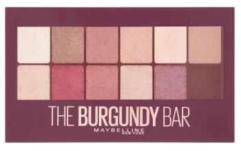 Maybelline The Burgundy Bar paleta očných tieňov 9.6 g