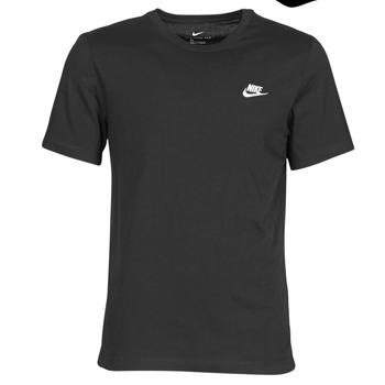 Nike  Tričká s krátkym rukávom M NSW CLUB TEE  Čierna