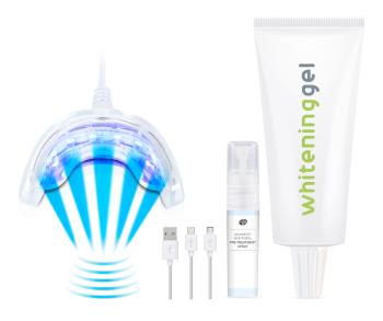 Rio-Beauty Cestovná lampa na bielenie zubov USB Teeth Whitening